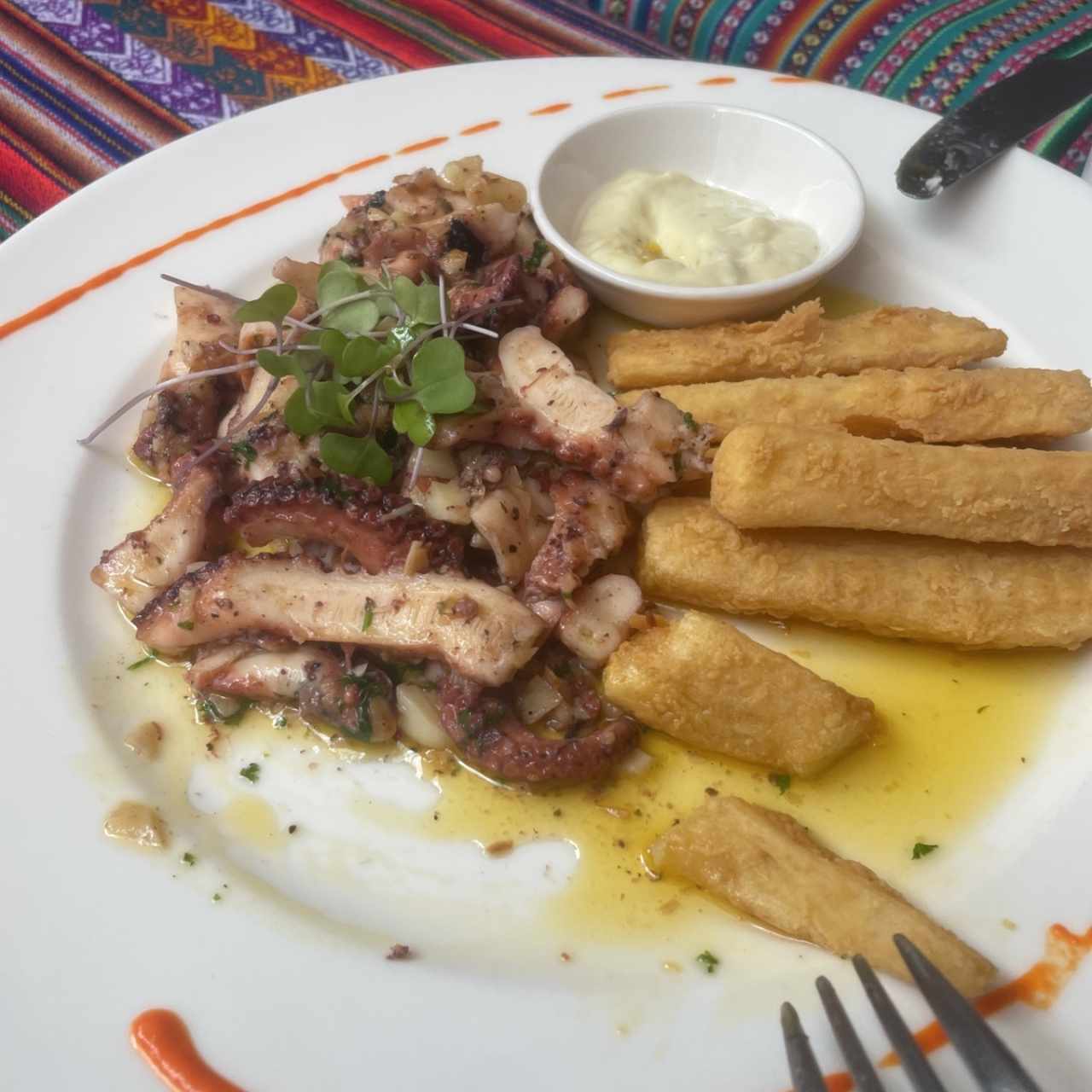 Pulpo al Ajillo