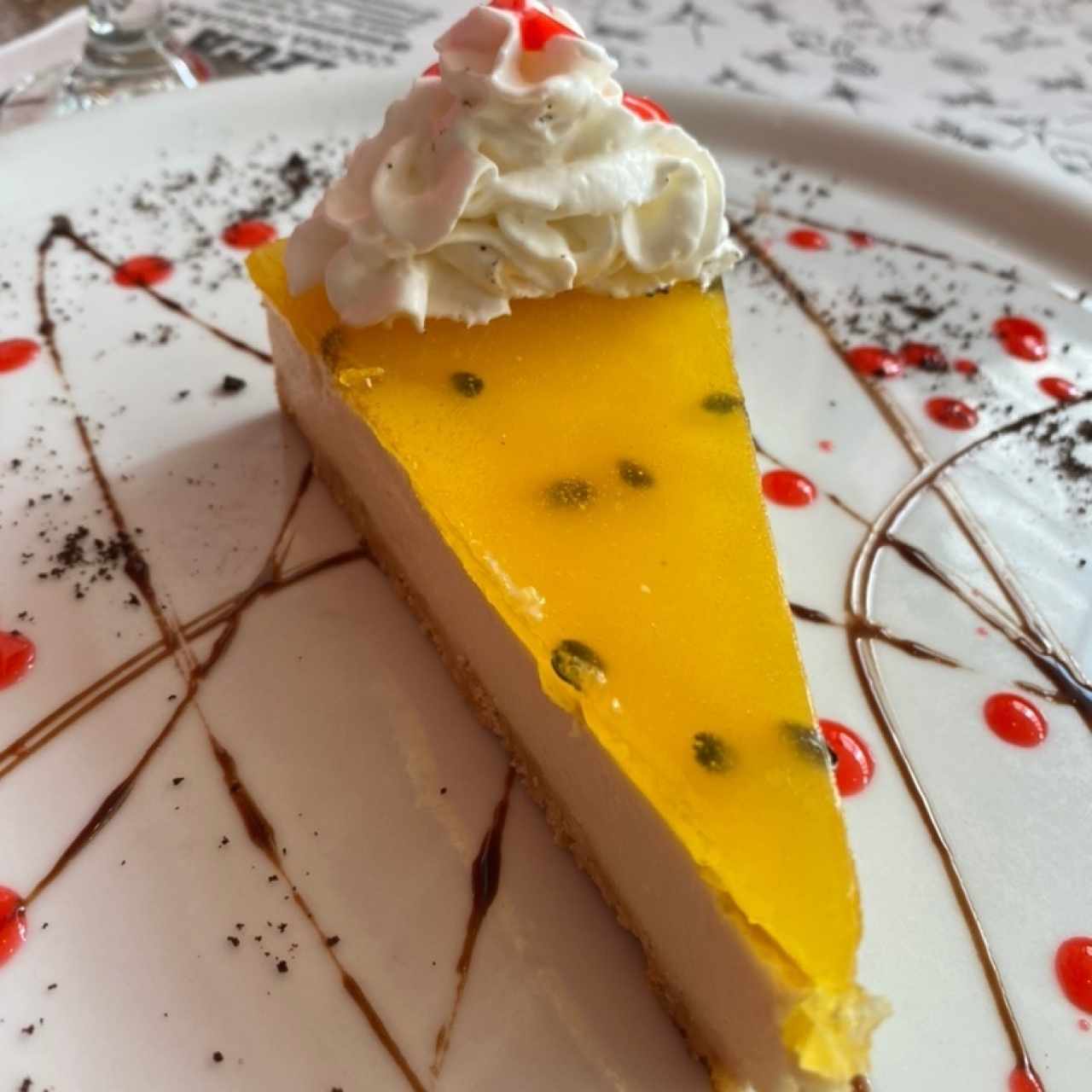 cheesecake de maracuya 