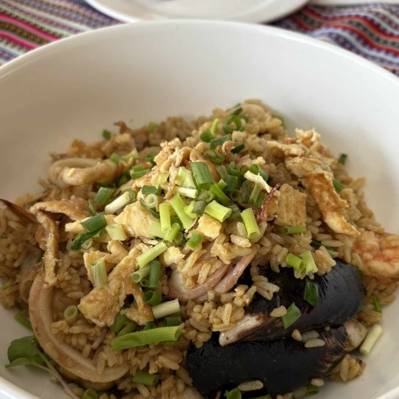 Arroz Chaufa de Mariscos