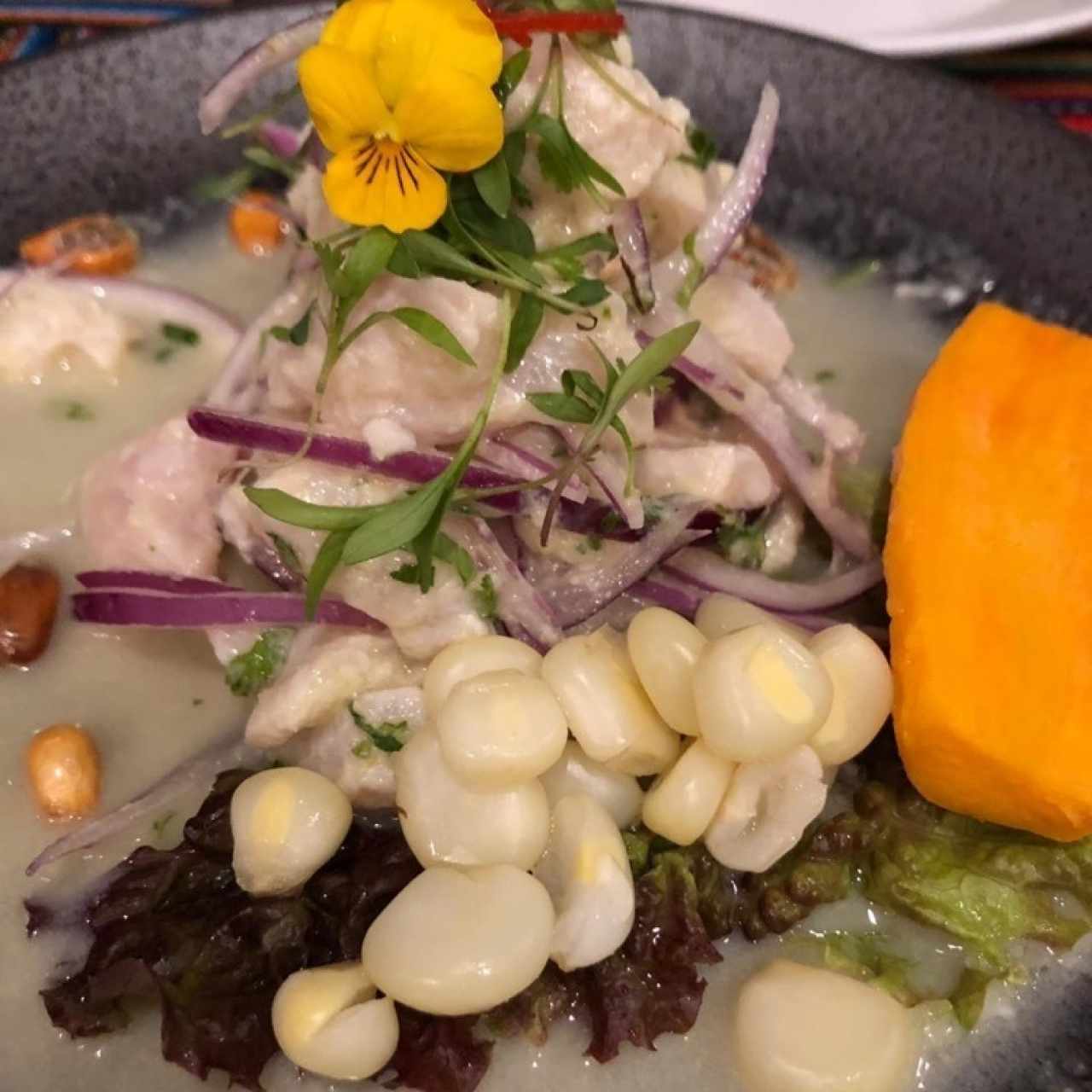 ceviche de pescado