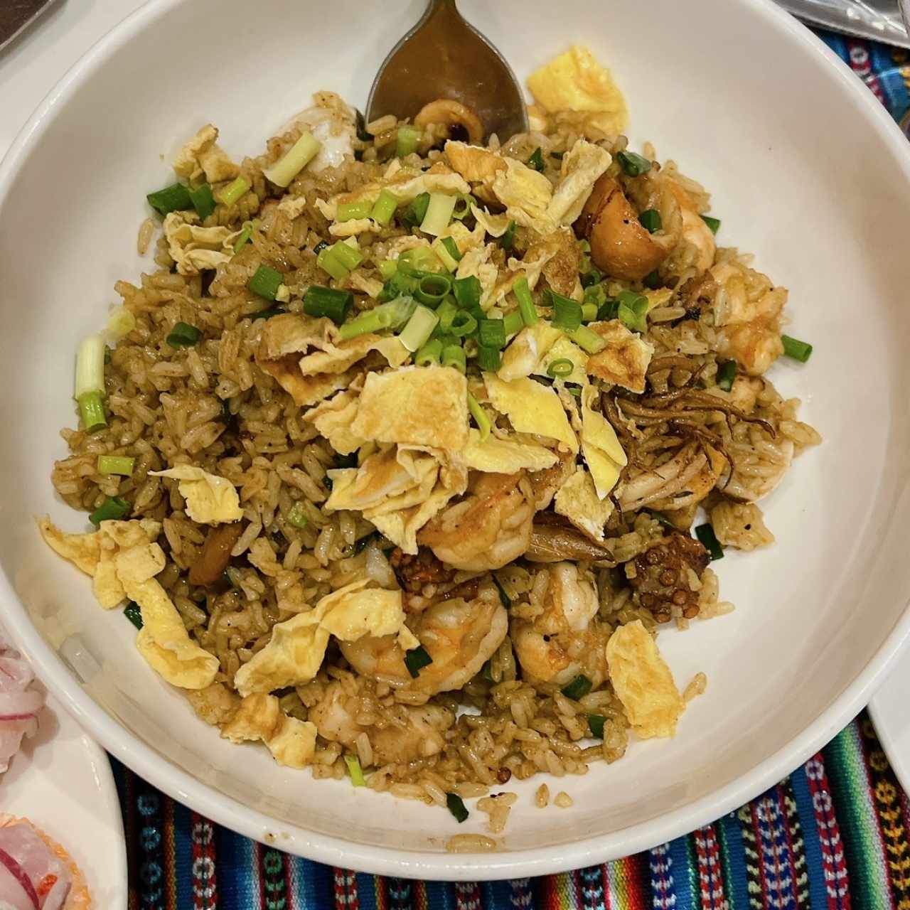 Arroz Chaufa de Mariscos