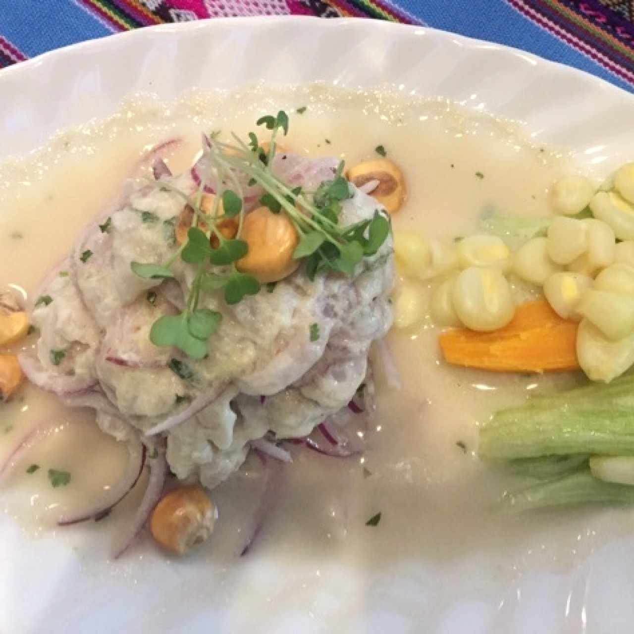 ceviche de pescado