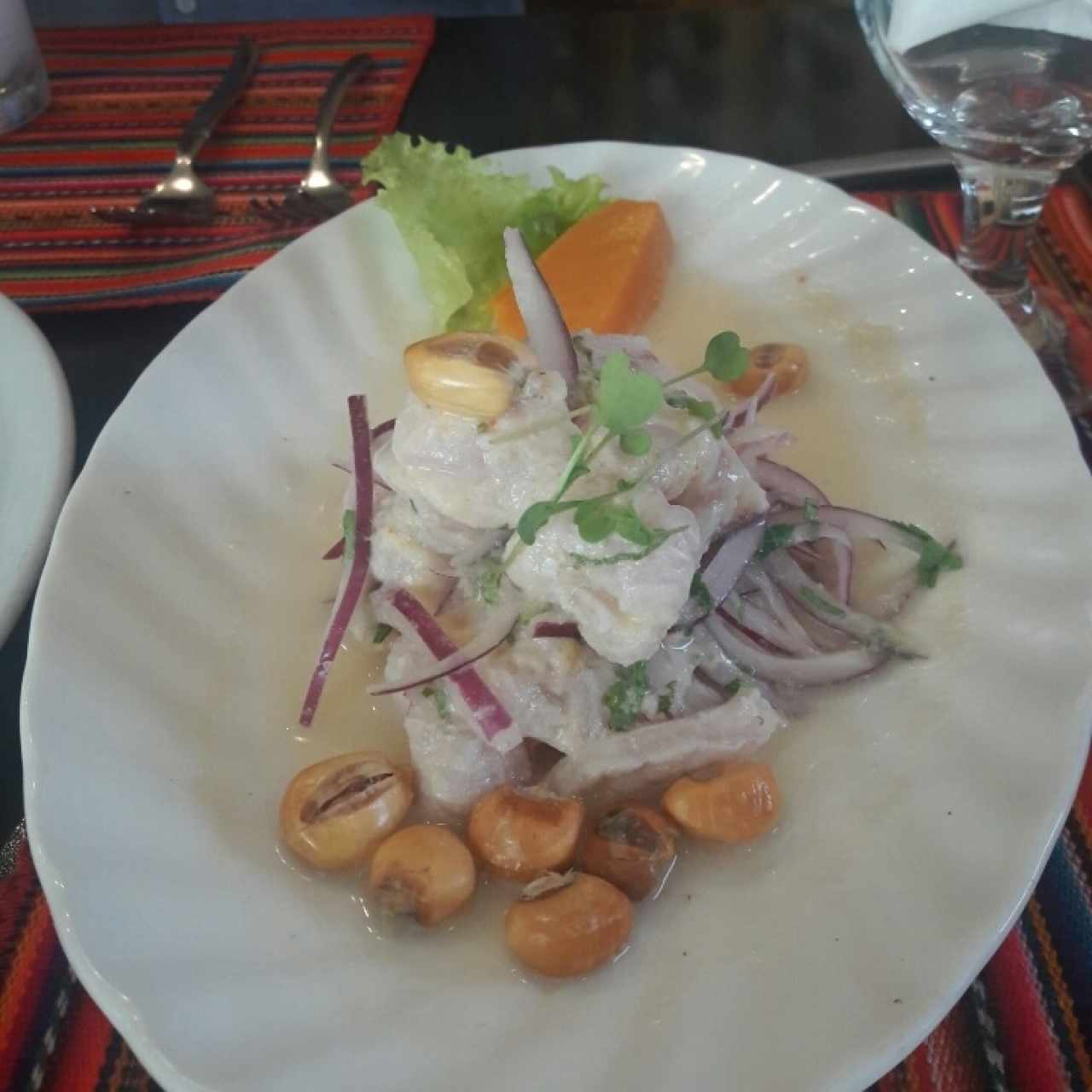 ceviche corvina