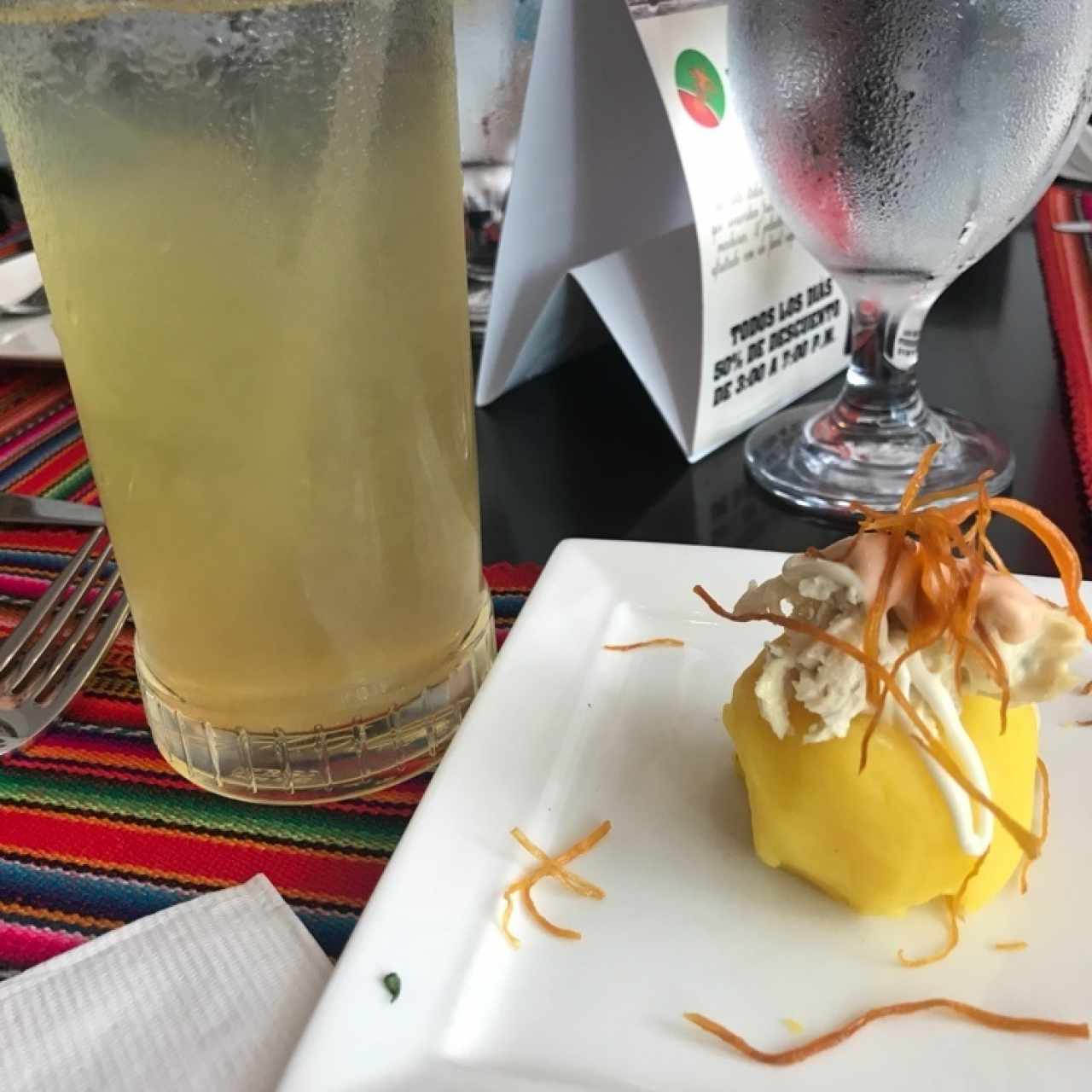 Causa de Pollo y Limonada