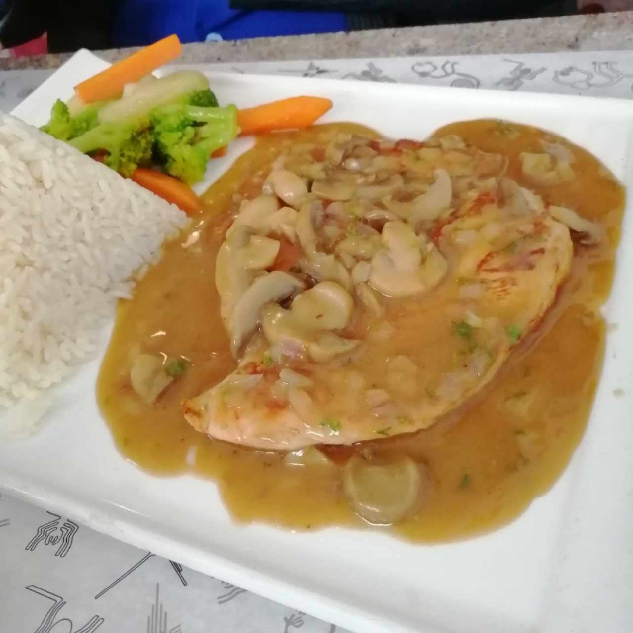 Pollo a la Princesa