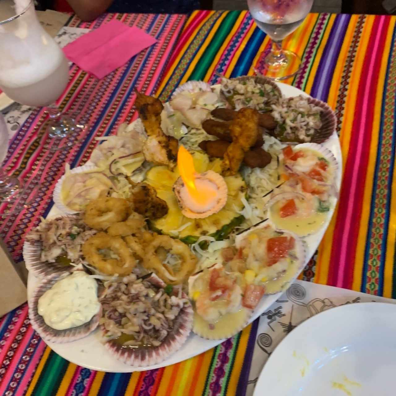 Piqueo Especial de Mariscos Nazca