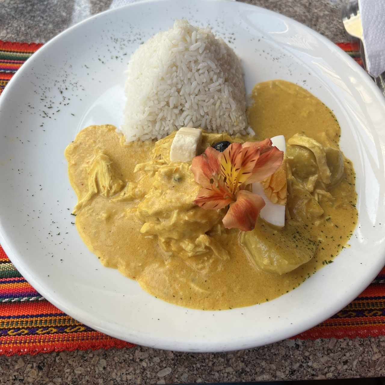 Aji de gallina criolla 