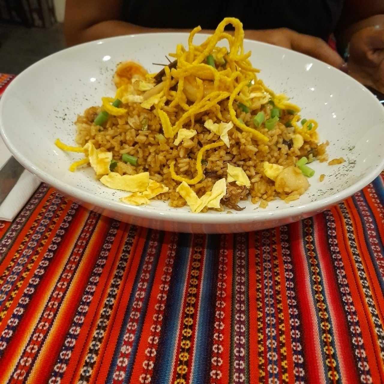 Arroz Chaufa de Mariscos