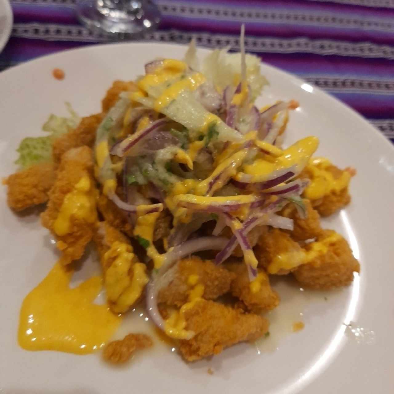 Entradas Calientes - Ceviche Frito