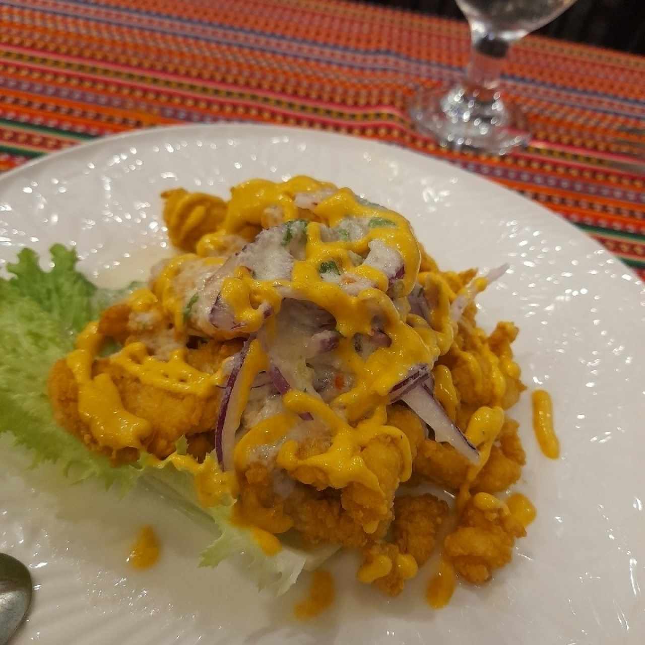 Entradas Calientes - Ceviche Frito