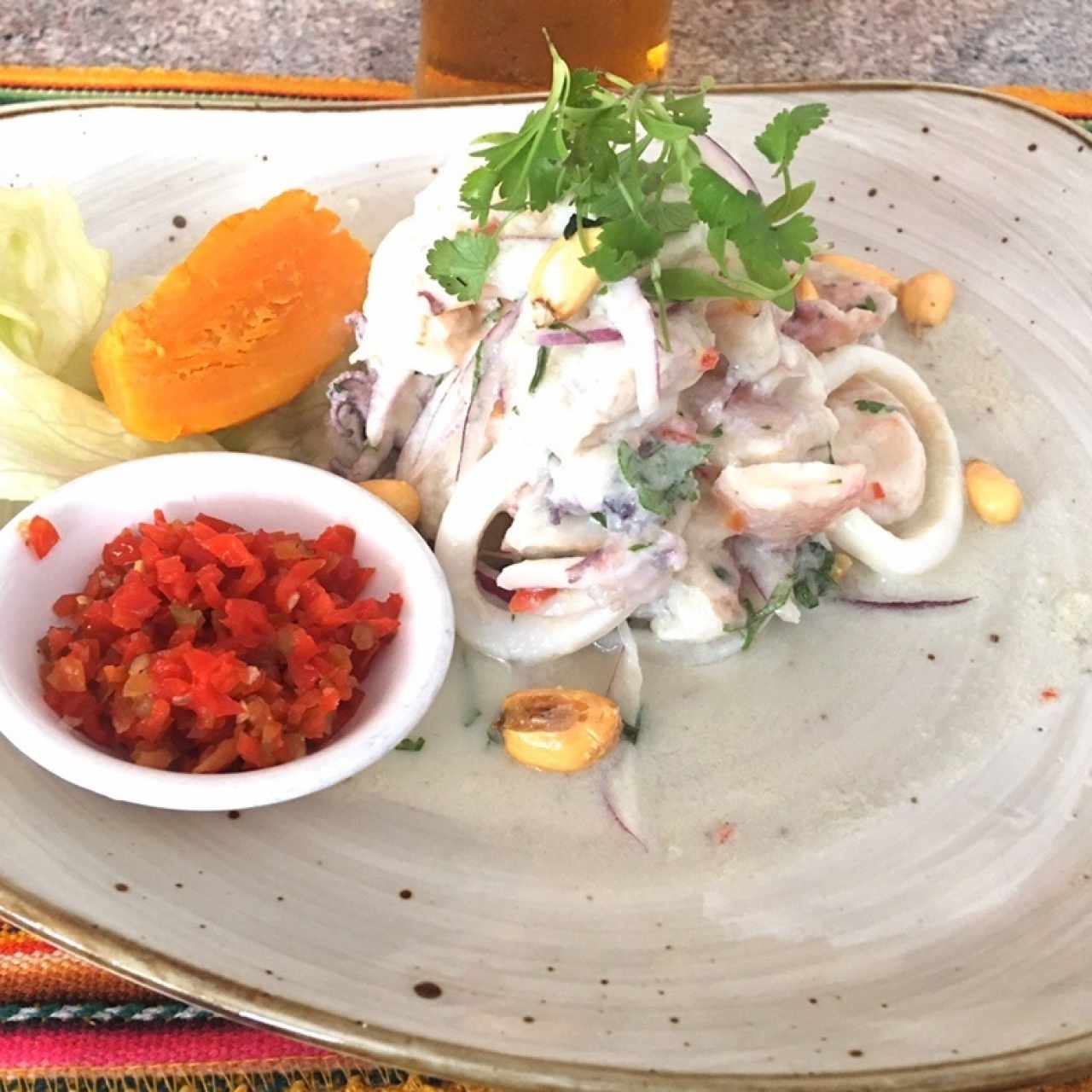 Ceviche mixto 