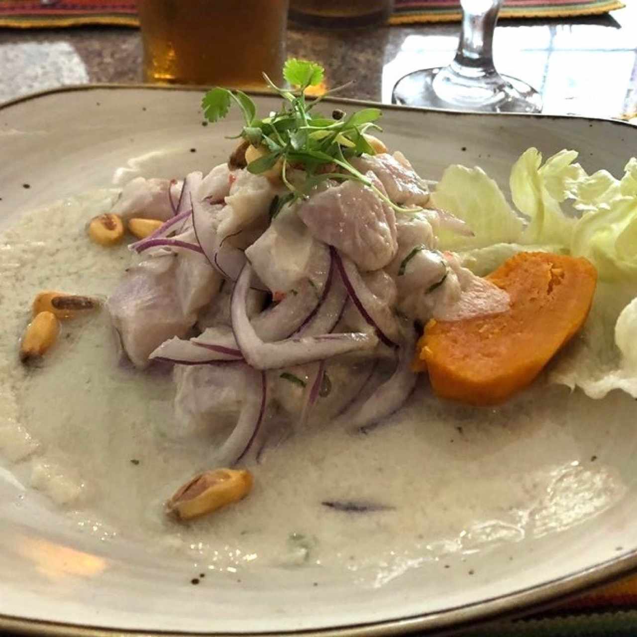 Ceviche de pescado