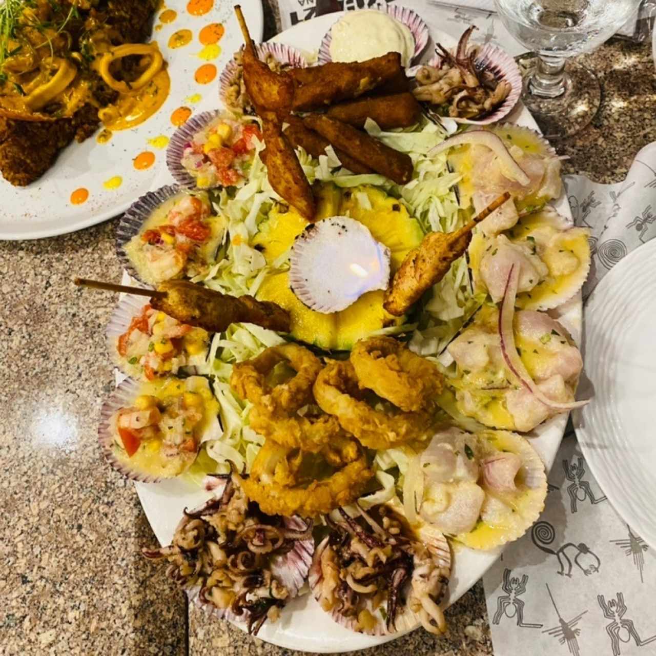 Piqueo Especial de Mariscos Nazca