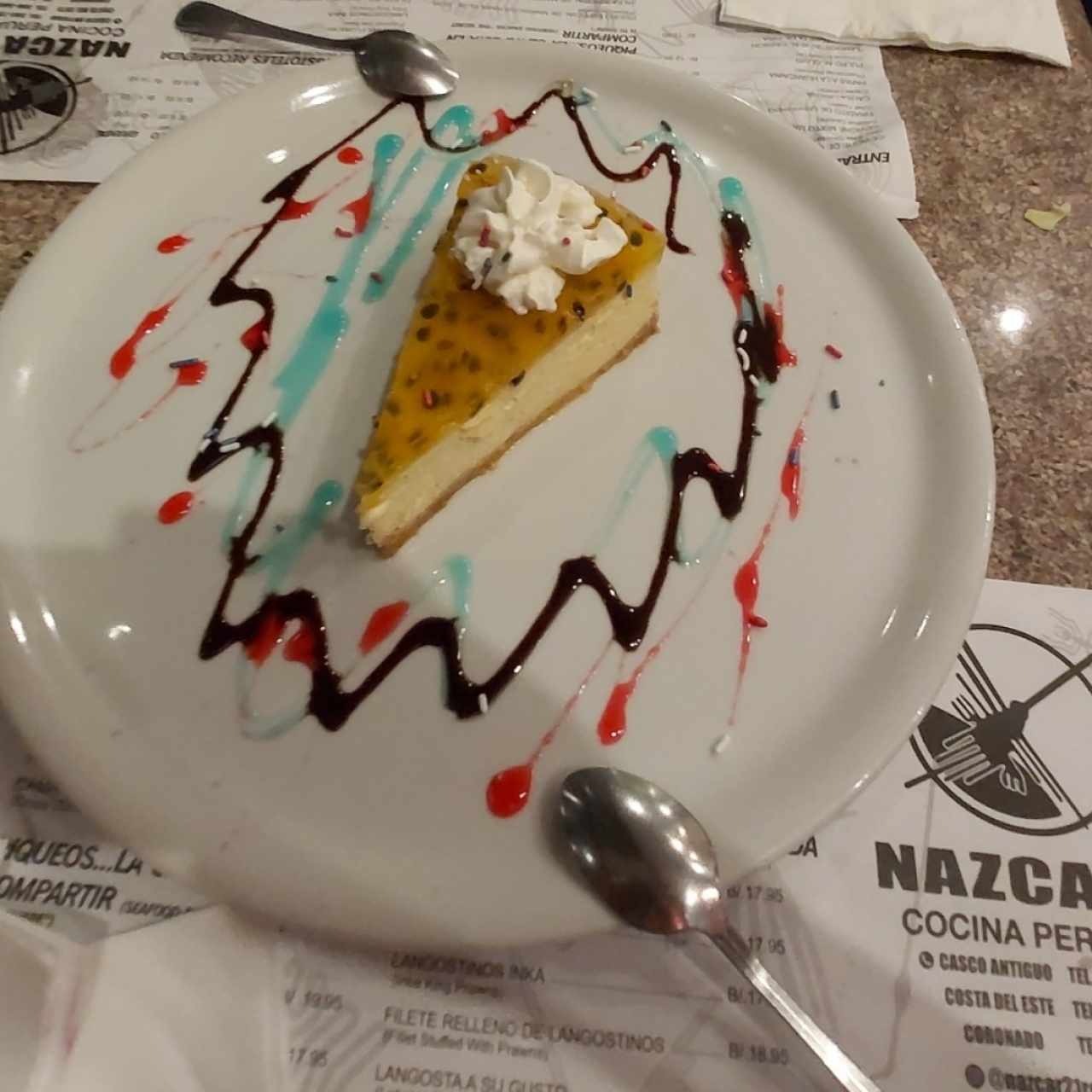 Cheesecake de Maracuya