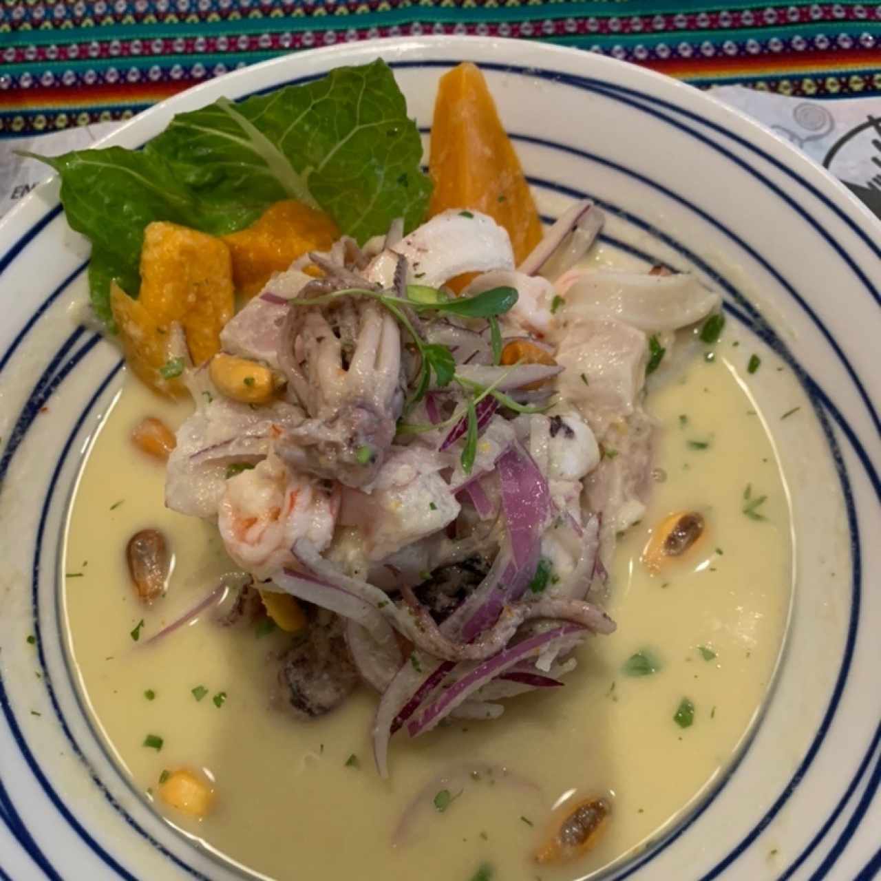 ENTRADAS FRIAS - Ceviche Mixto Matador