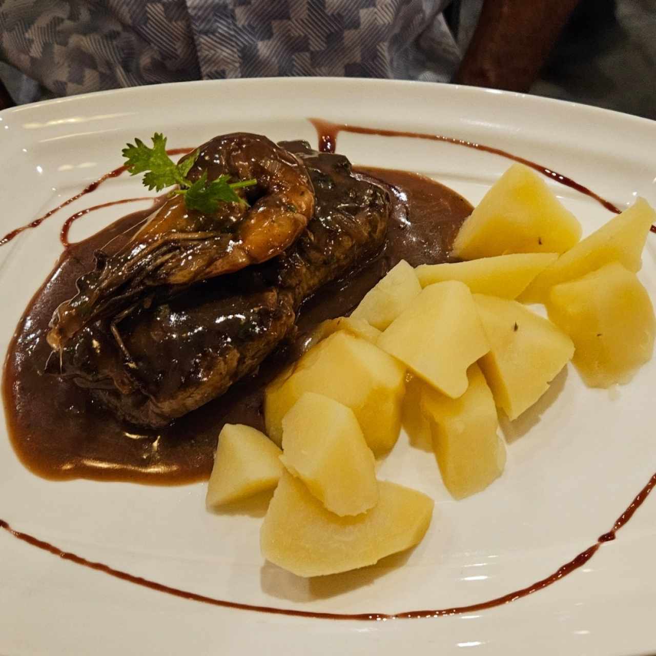 Filete Relleno de Langostinos