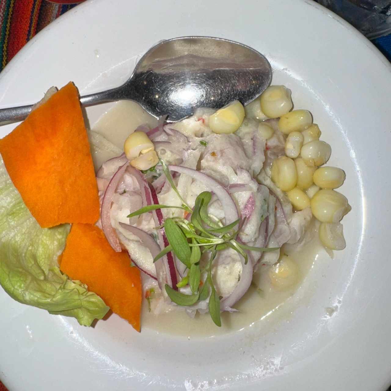 Ceviche de Corvina Tradicional