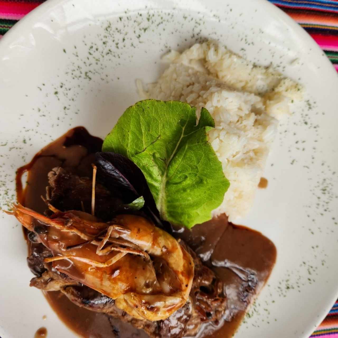 Filete Relleno de Langostinos