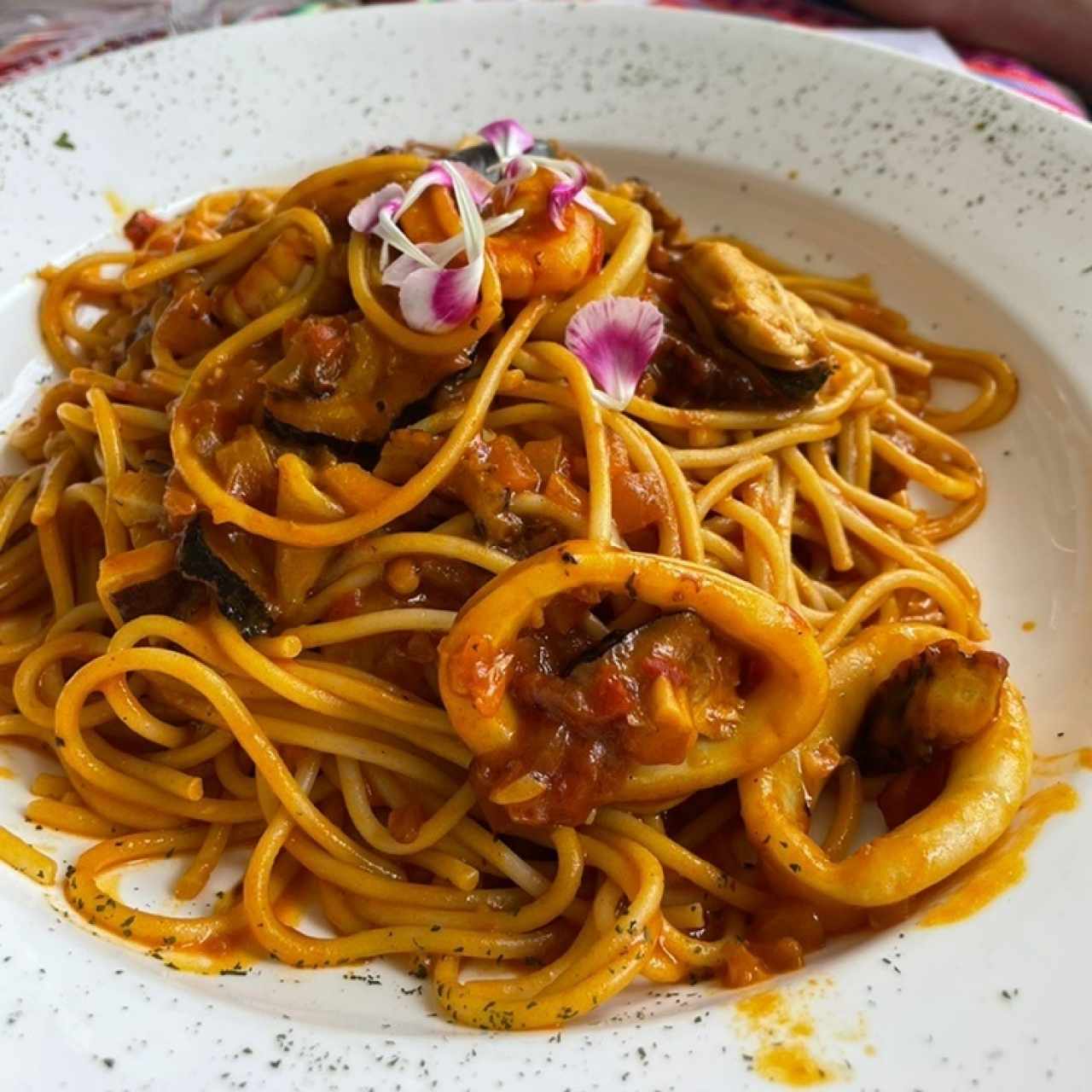 Spaguetti Frutos del Mar