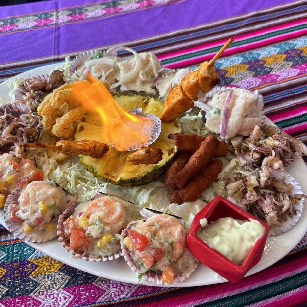 Piqueo Especial De Mariscos Nazca 21