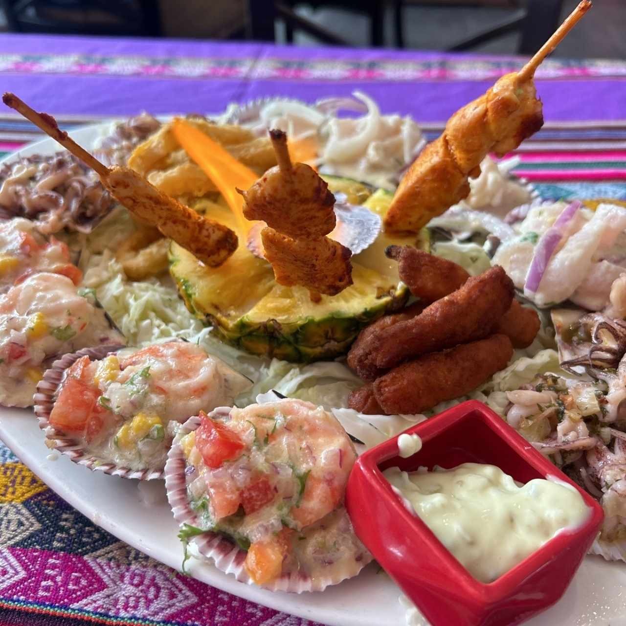 Piqueo Especial De Mariscos Nazca 21