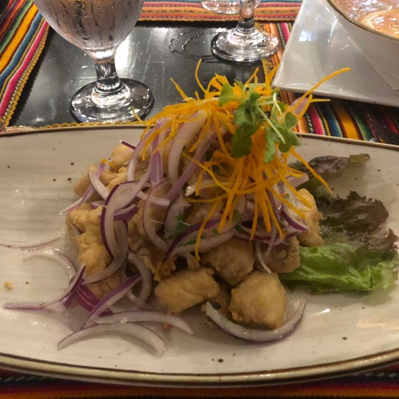 Ceviche frito