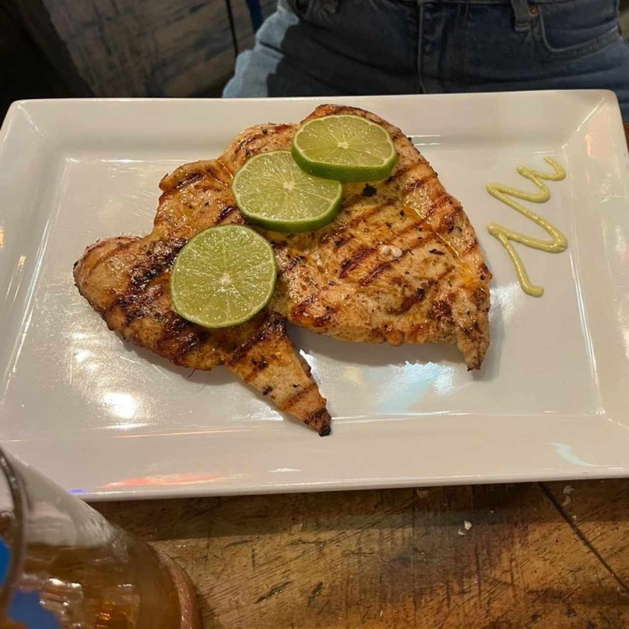 Pollo al limón 