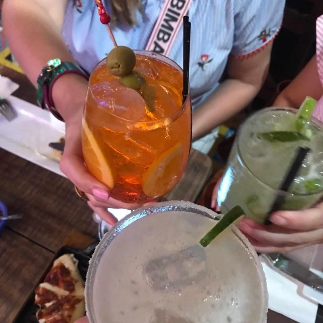 Aperol Spritz, Mojito y Margarita