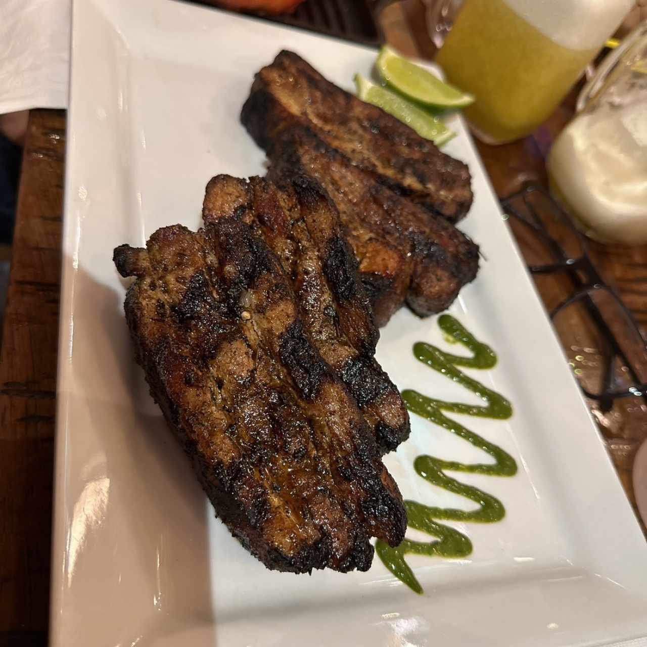 Costillas de puerco $27