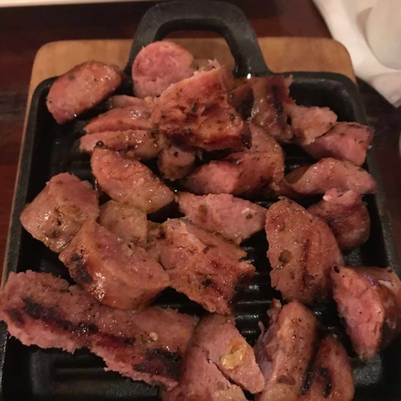 chorizo a la parrilla - entrada