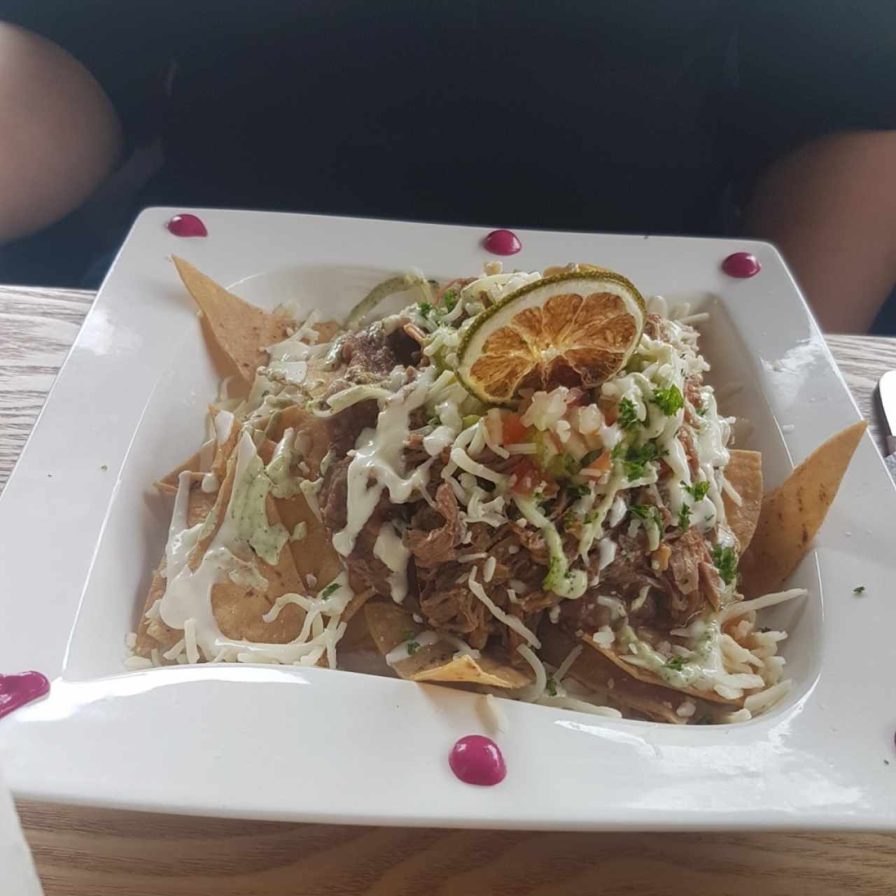 nachos de carne