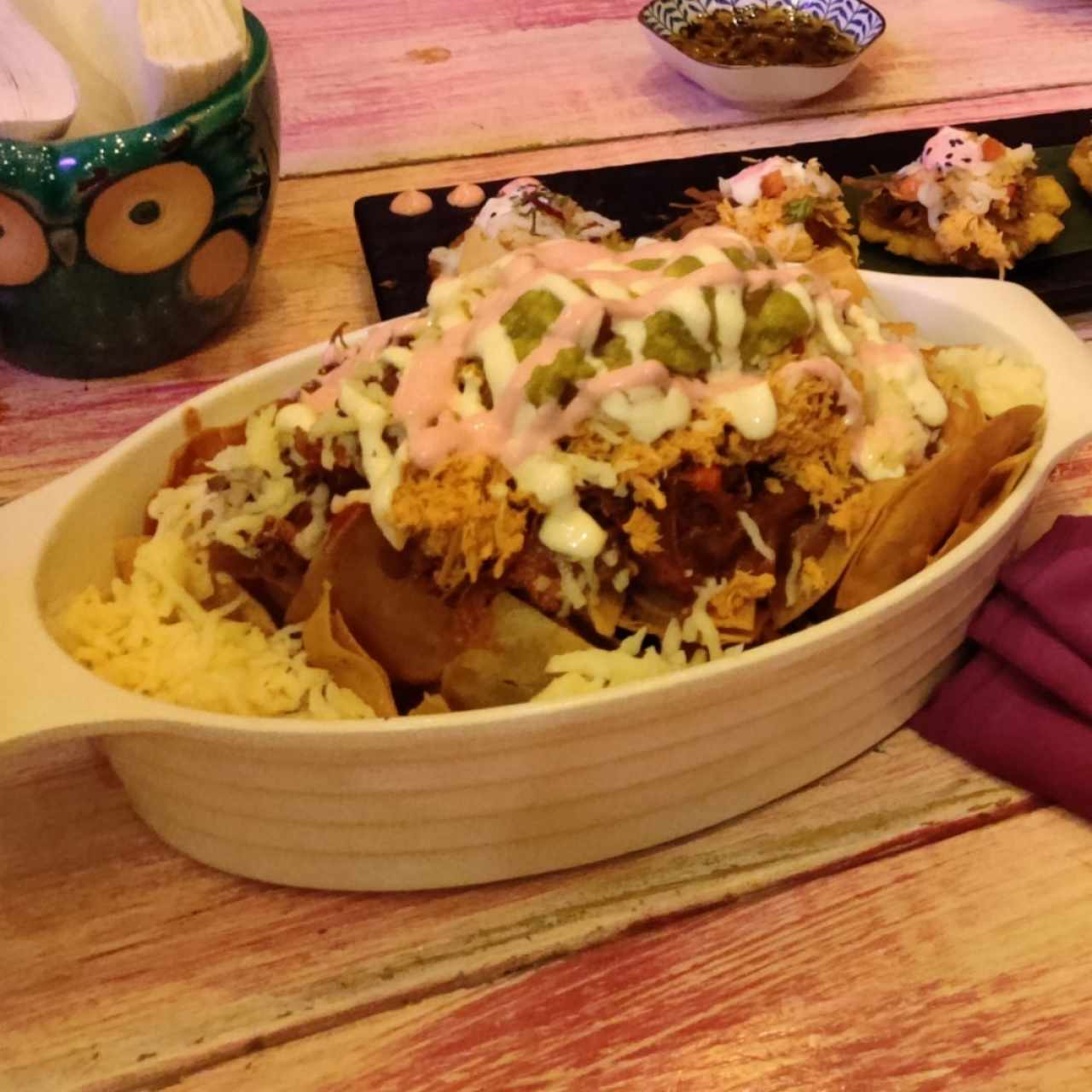 Nachos Maya - Carne o Pollo