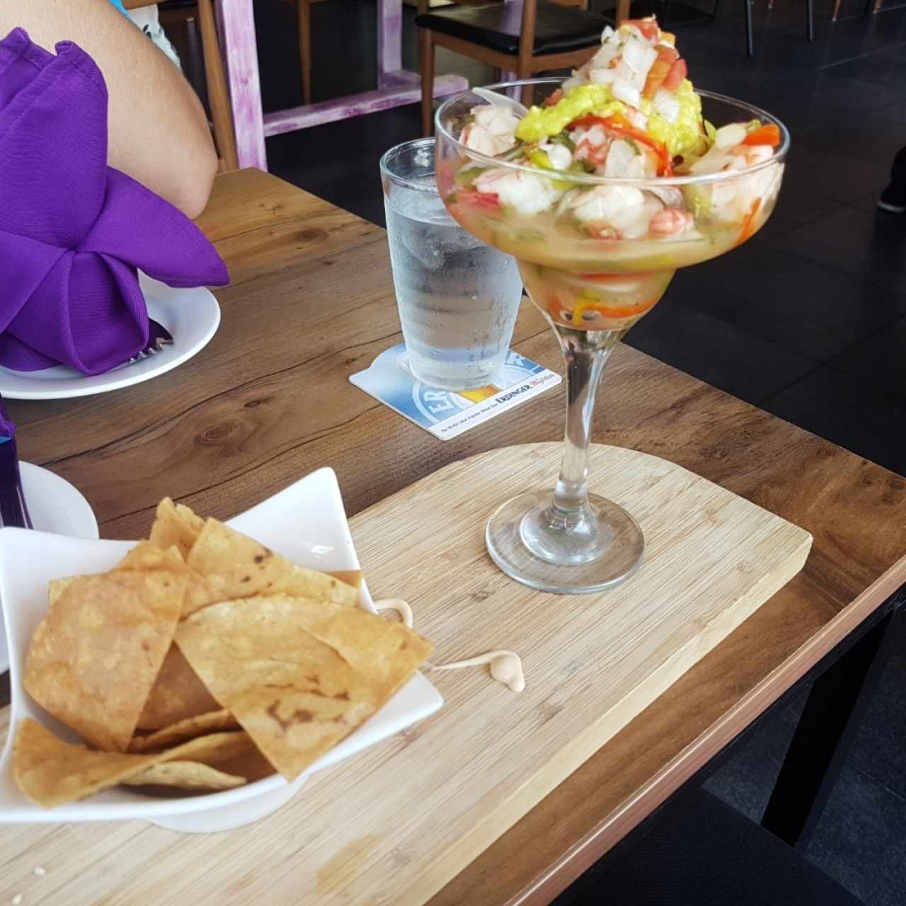 ceviche de camarón 