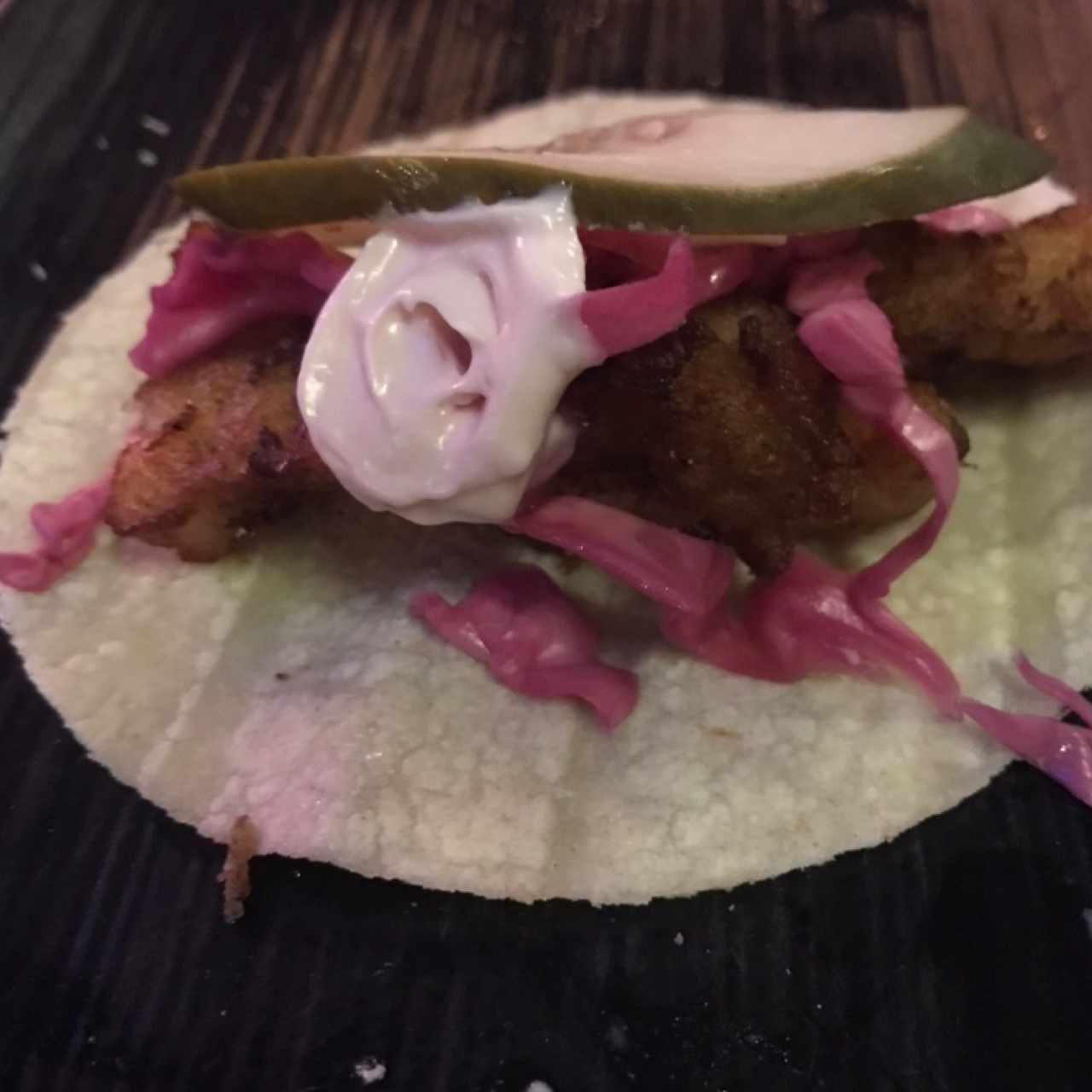 taco de pescado 