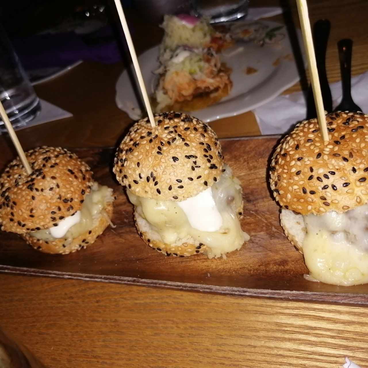 Mini burgers