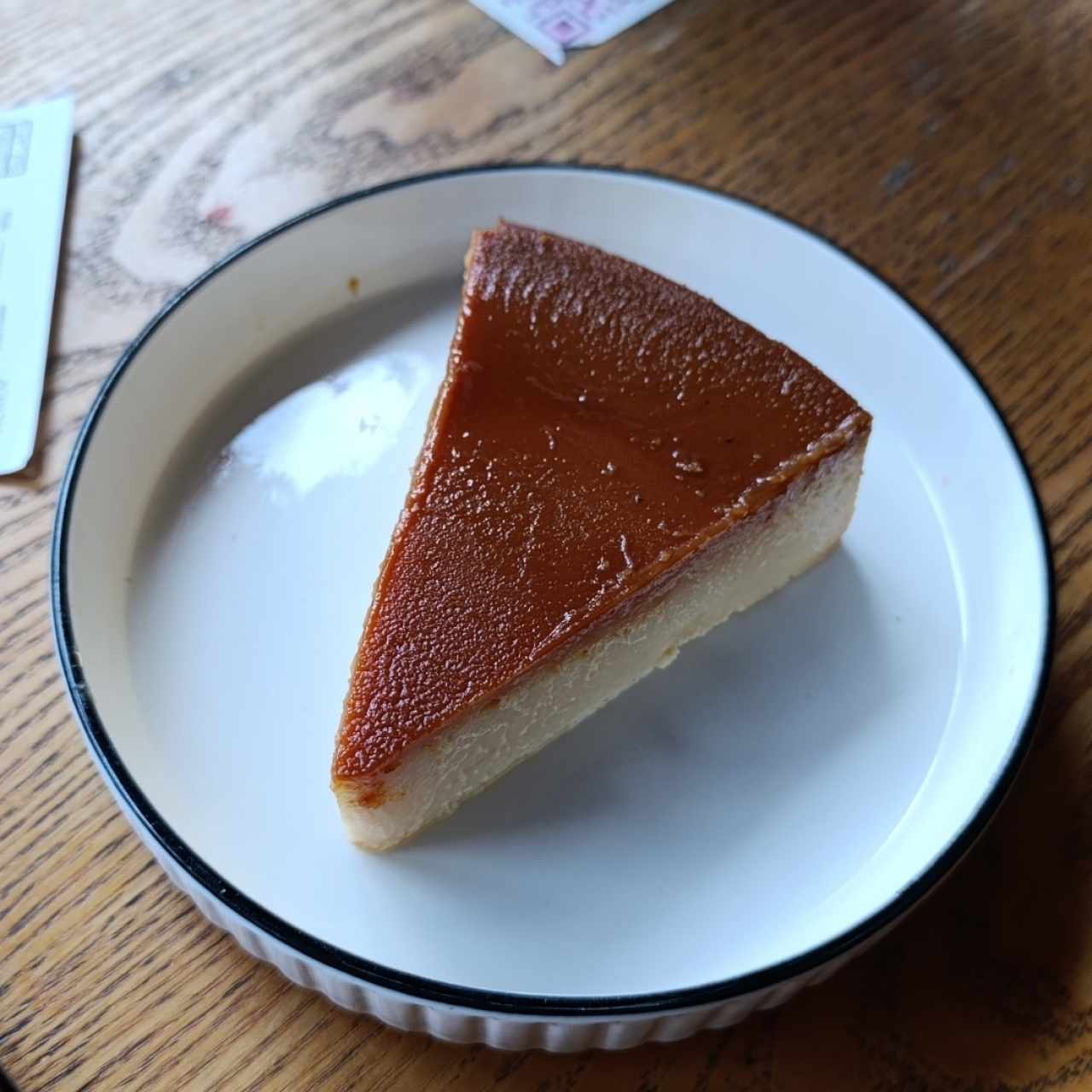 Flan de la casa