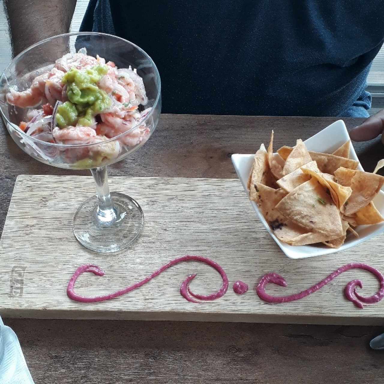 ceviche de camaron