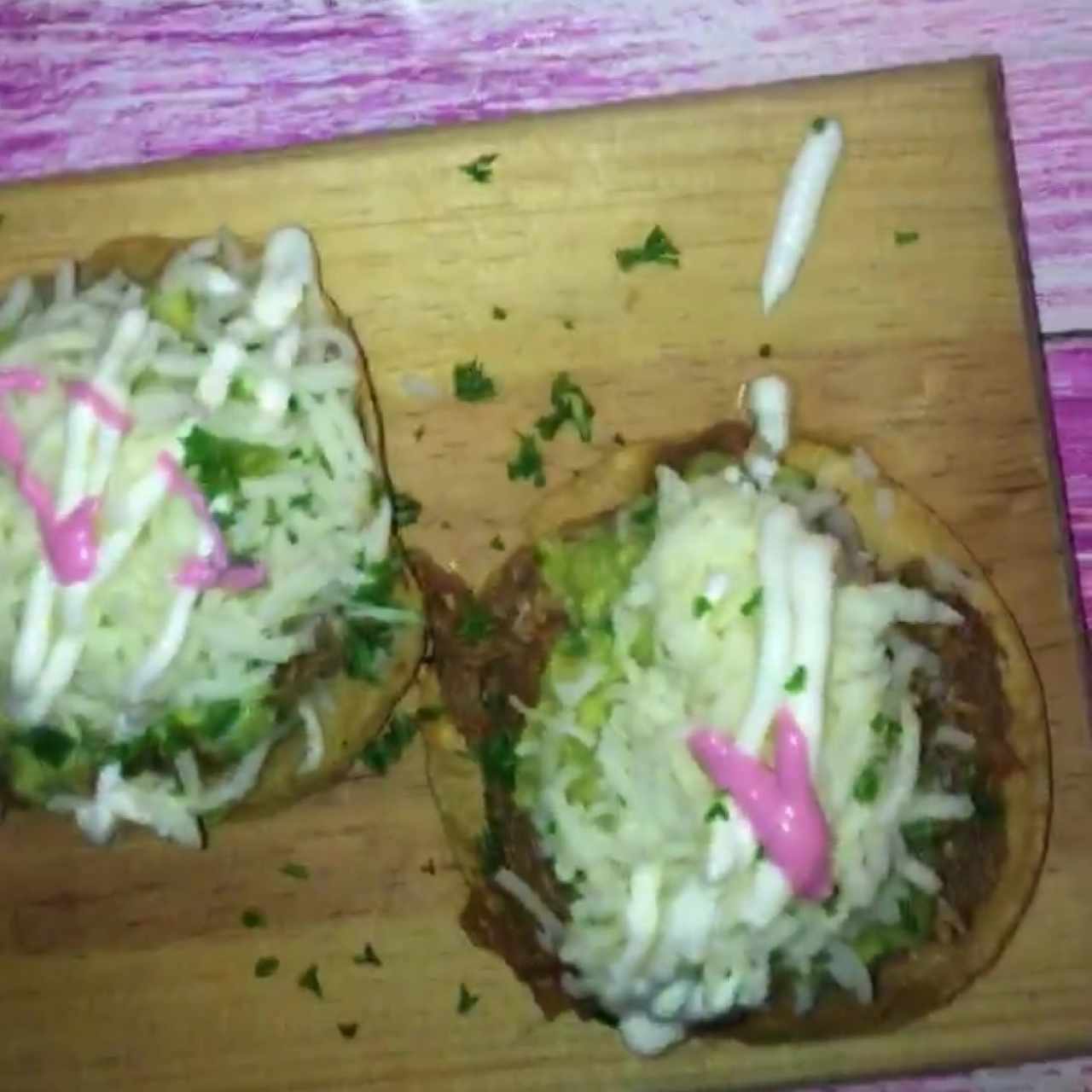 Tacos de carne 