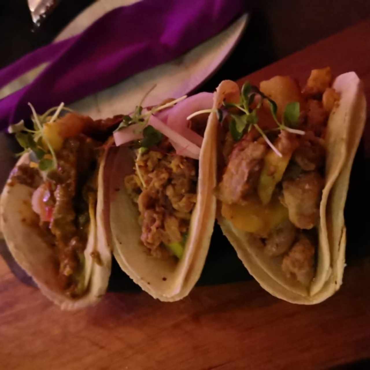 Tacos variados