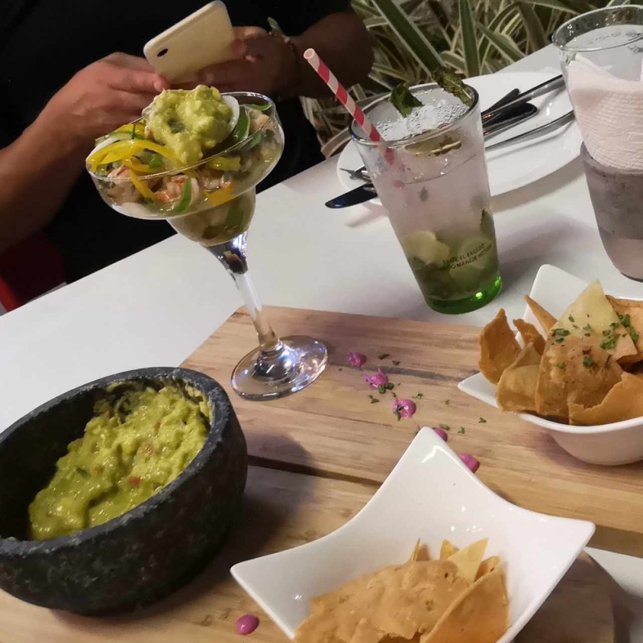 guacamole y Ceviche