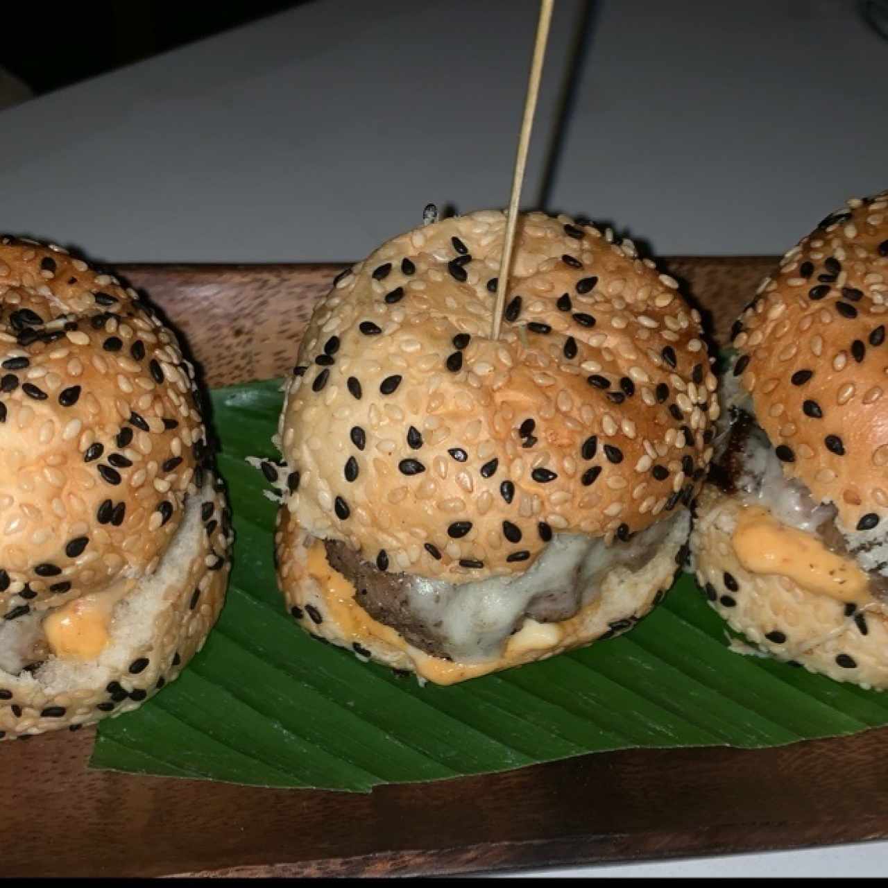 Trio de Mini Hamburguesas