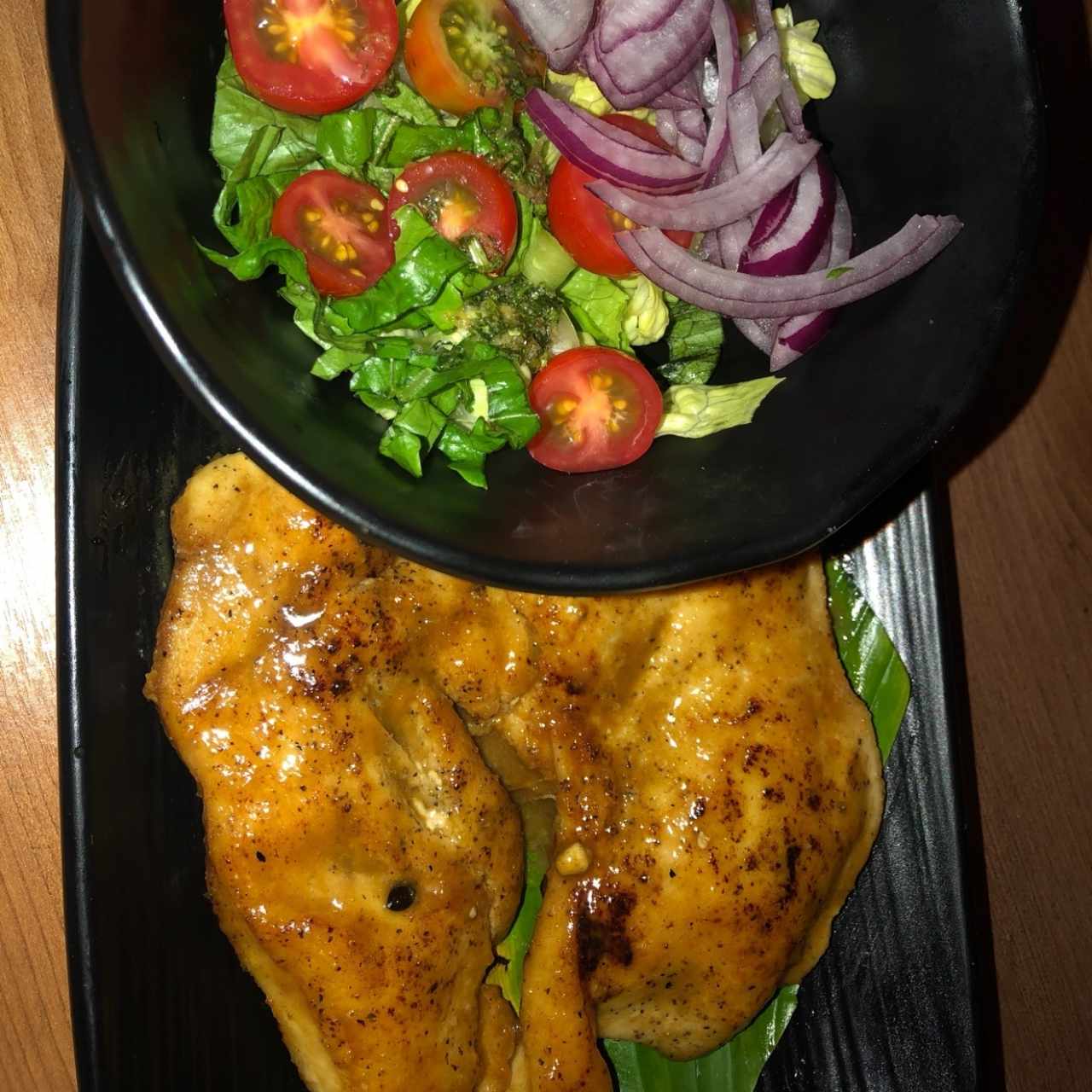 Pollo en Salsa de Maracuya