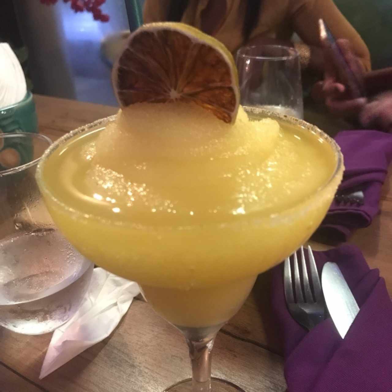 margarita frozen de maracuya