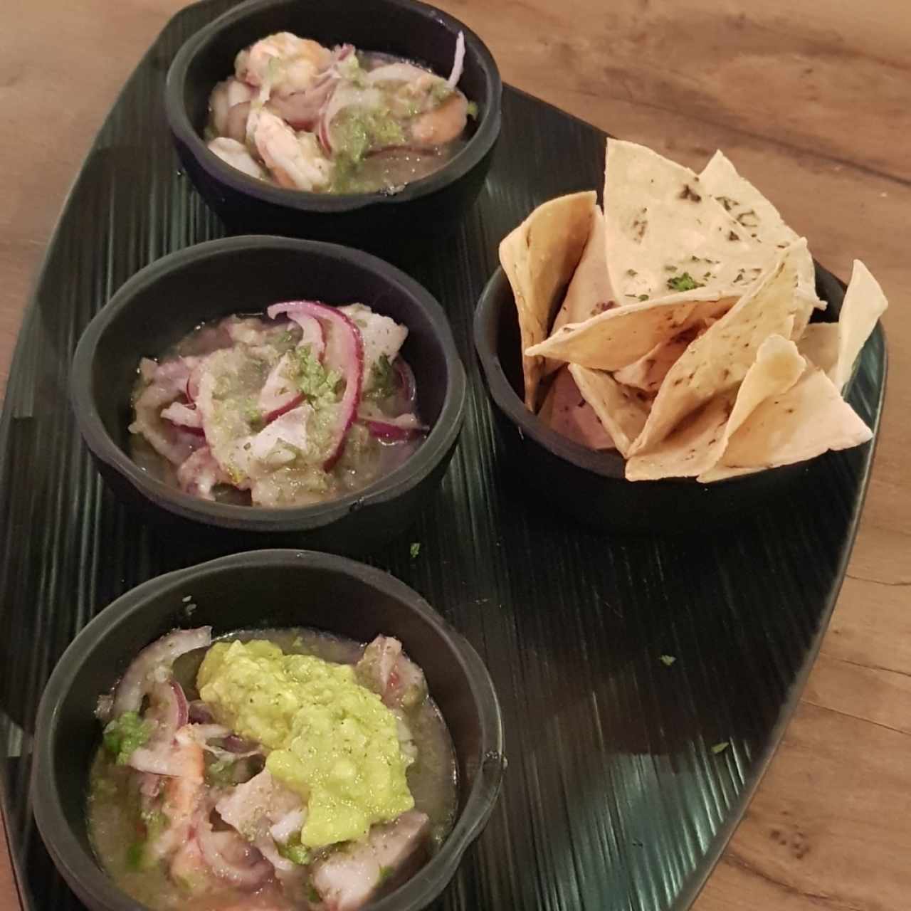 trio de ceviche