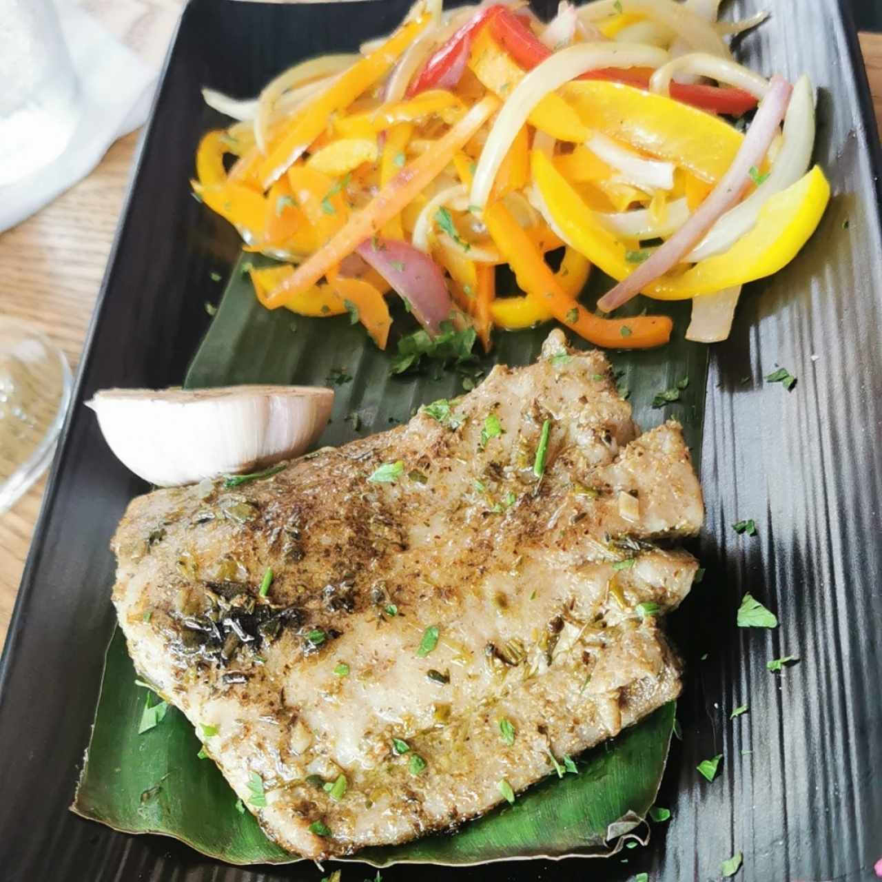 Corvina en Salsa