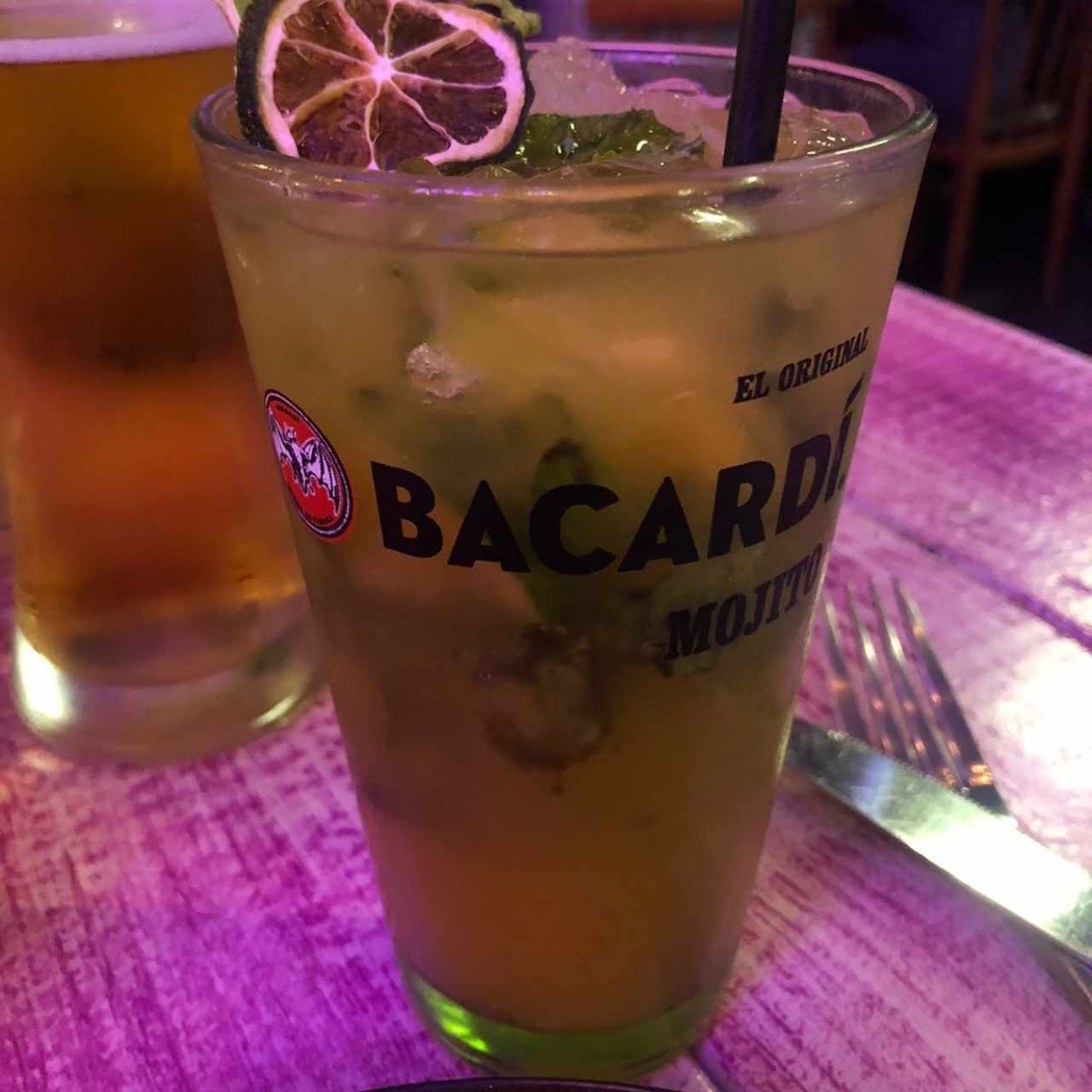 mojito de maracuya sin alcohol