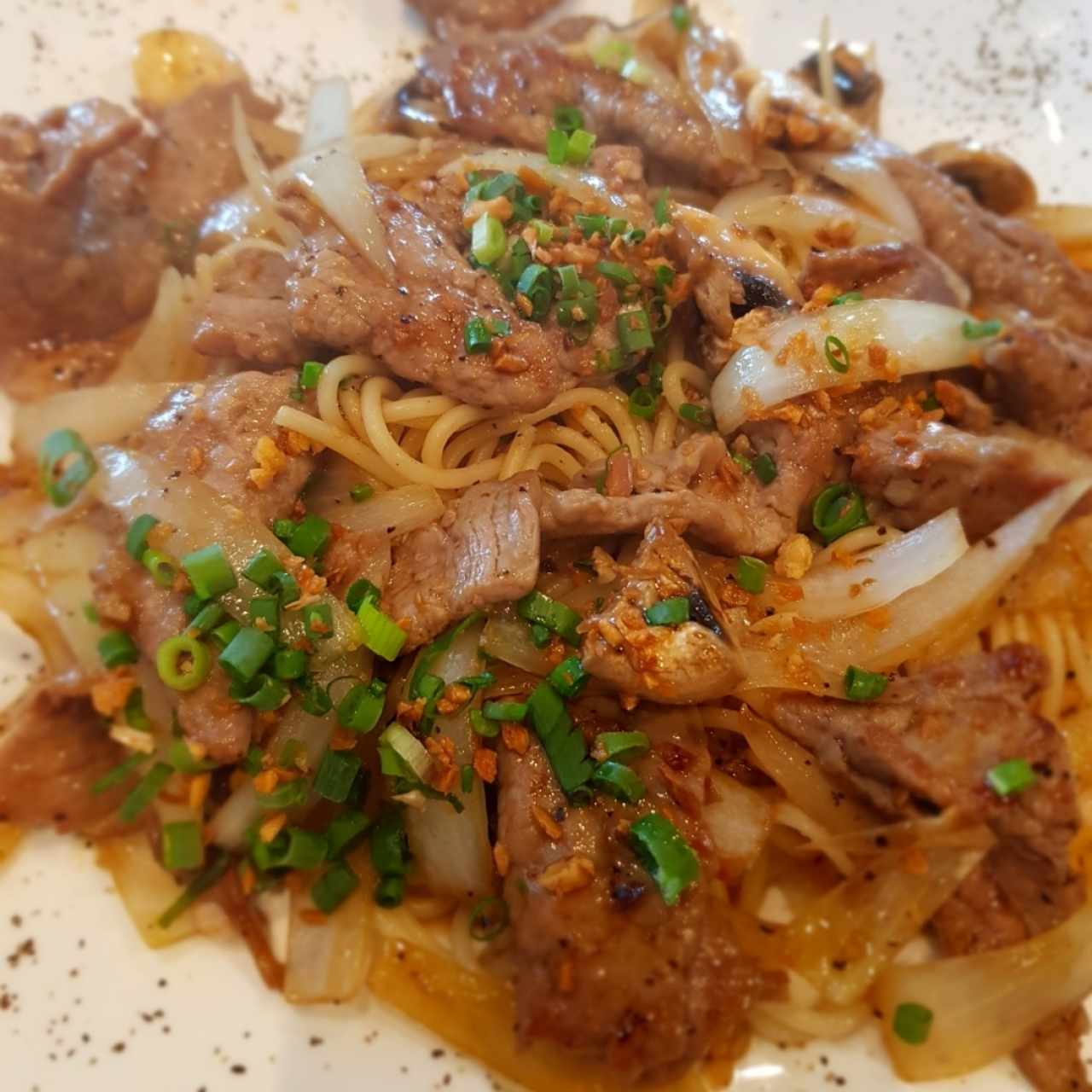 Bangkok noodles with Beef - amazing!!!!!