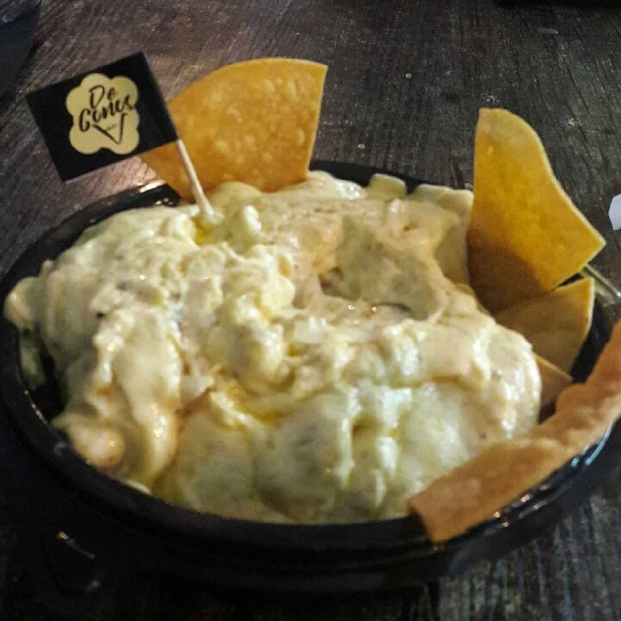 Nachos con pollo