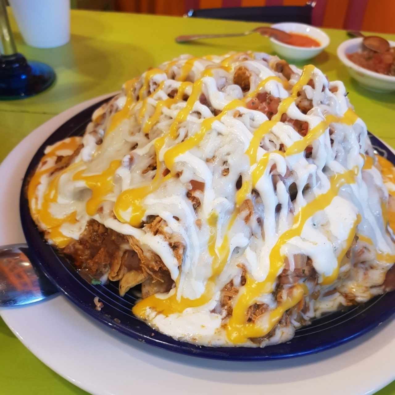 Nachos charro mexicano