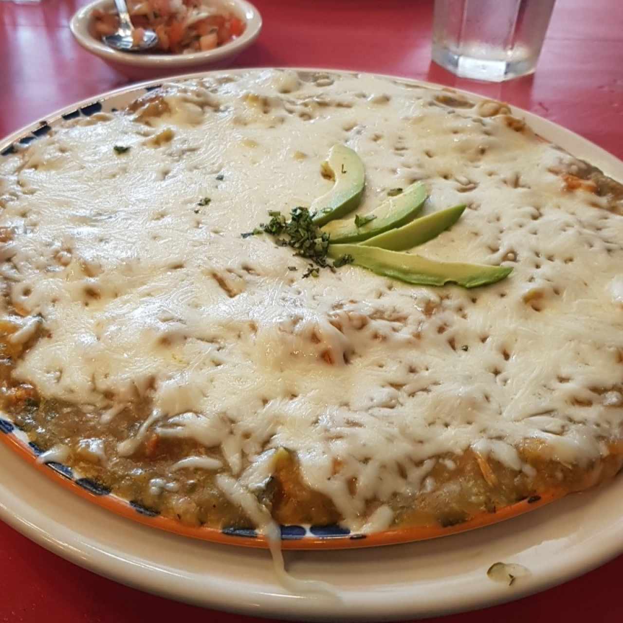 Chilaquiles en salsa verde